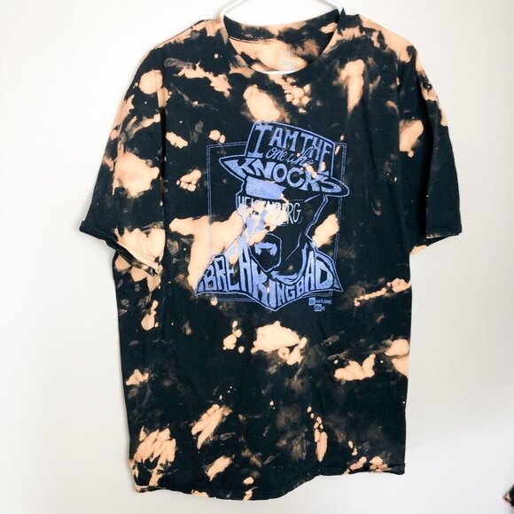 Breaking Bad I am the one that knocks Tie Dye T Shirt 2X - Picture 1 of 5